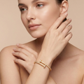 Clou Zirconia Bangle Set