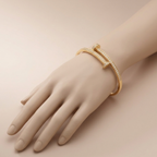 Clou Zirconia Bangle Set