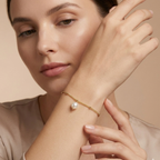Vela Stainless Steel Gold Bracelet