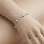 Blanc Diamond Pavé Bracelet