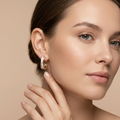 Serein Lumière Cross Earrings