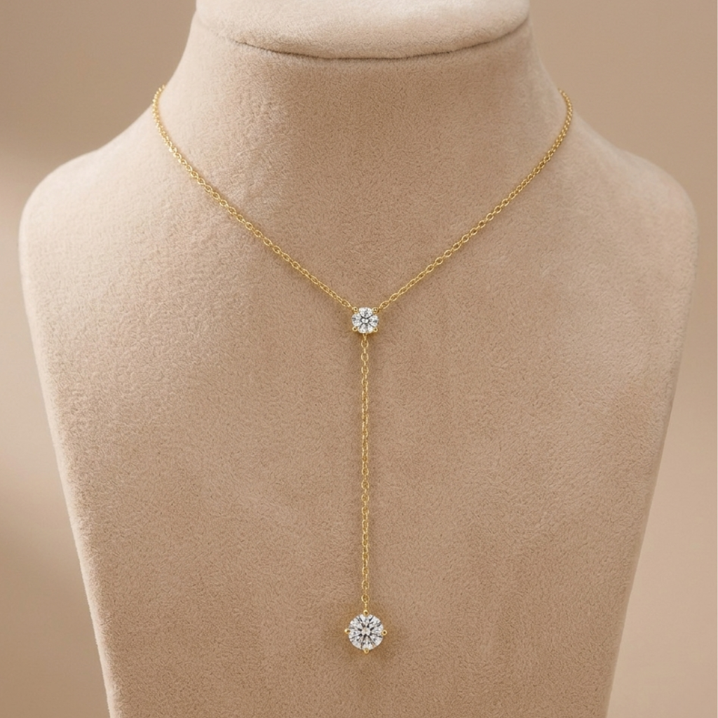 Serein Dorée Y-Chain Necklace
