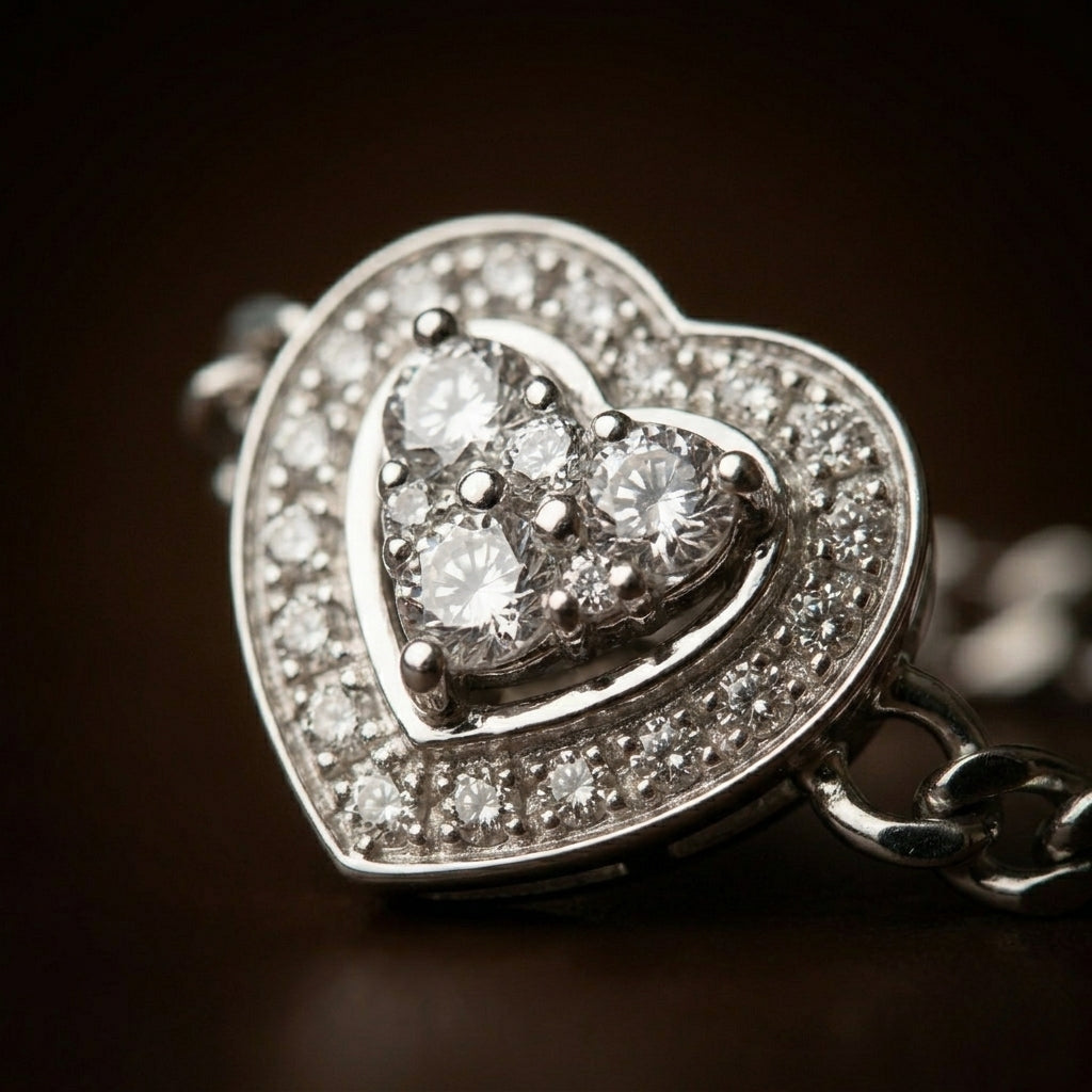 Serein Eternal Heart Crystal Bracelet
