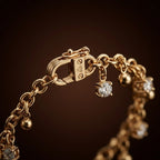 Demi Diamond Tassel Bracelet