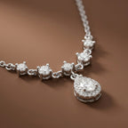 Goutte Diamond Drop Necklace