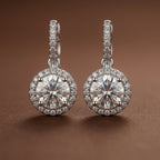Cercle Diamond Stud Earrings