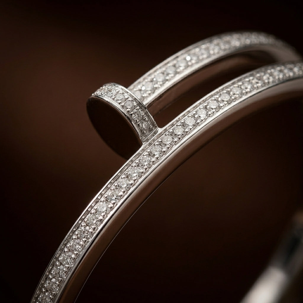 Clou Zirconia Bangle Set